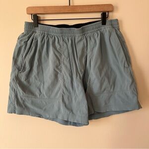 Lululemon Men's Bowline Short 5" Woven Utility Blue Size XL